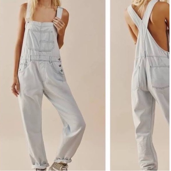 Free People Pants - Free People We The Free Ziggy Denim Overalls